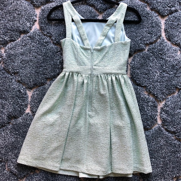 Teal sparkly dress - Picture 2 of 4